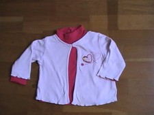 Ensemble sous-pull et gilet fille 12 mois 