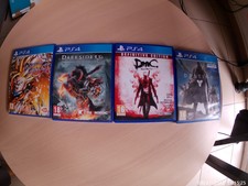 Lot de jeux ps4 [ Darksiders, Devil may cry, dragonball fighterZ, Destiny ]
