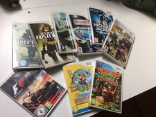 Lot 9 Jeux Wii Paper Mario Donkey Kong