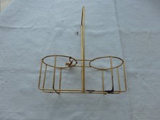 Arts de la table Porte-bouteilles 2 emplacements Métal doré