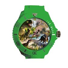 Orologio personalizzato,cartoni ,cartoons,jurassik park,bimbi,nomi,vari colori