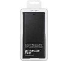 ORIGINAL SAMSUNG ETUI LEATHER WALLET COVER EF-WN960 CUIR NOIR POUR GALAXY NOTE 9