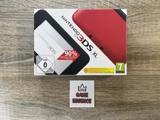 BOITE VIDE Console Nintendo 3DS Rouge Noire PAL Red Empty Box