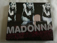 ALBUM 1 CD 1 DVD Madonna sticky & Sweet tour boitier digipack + livret inclus 