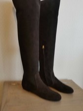 Giuseppe Zanotti cuissardes en nubuck marron pointure 40 authentiques boots neuf