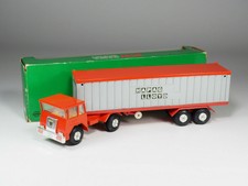 GAMA - MINI -  9274 - Camion FAUN 40T « Hapag Lloyd » - En boite