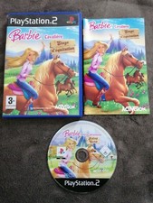 Jeu rare PS2 Barbie Cavalière : Stage d'Equitation Complet FR TBE 