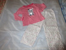 pyjama 3 ans:pantalon tape à l'oeil à motif,haut in extenso à chat