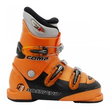 Chaussure de ski junior occasion Rossignol Comp J orange - Qualité A - 35/22.5MP