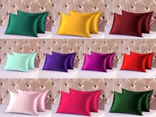 Doux Et Confortable Soyeux Ossum Coussin Étui Satin Taie Oreiller / Cushin