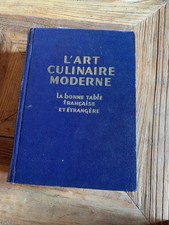 Livre - L'art culinaire moderne - La bonne table française et étrangère