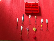 ANCIENNES CUILLERES MEPPS AGLIA LONG, MEPPS COMET...N°3 ET N°4