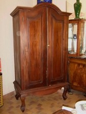 ARMOIRE MEUBLE TV BAR RANGEMENT BOIS BIBLIOTHÈQUE  BOIS SUR PIEDS GALBÉS BUFFET 