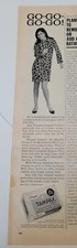 1967 Go-Go Danse Mode Robe Tampax Tampons Vintage Annonce