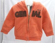 KIMBALOO Veste manche longue à capuche orange motif génial garçon 18 mois