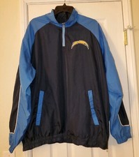 Nike NFL San Diego Chargers Windbreaker 2XL Blue 