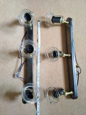 Lot de 2, 3 Industrial Spotlight Réglable Lampe Plafond Barre Éclairage