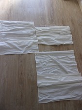 rideau store bateau toile écru