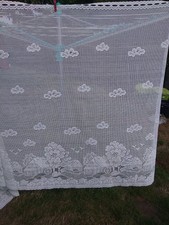  Voilage, rideaux  230cm de large sur 120 cm de long 