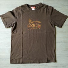 Oxbow T-Shirt Surf Taille S Marron 100% Coton