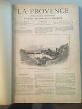 Livre La Provence Artistique Et Pittoresque 1881-82  Nombreuse Gravure Env 400 P