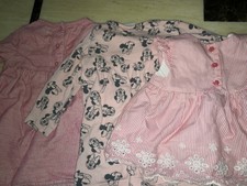 TU + DISNEY @ bébé marque filles robes, pack de 3, taille 3-6 mois, mix couleurs