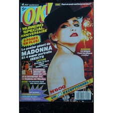 OK ! âge tendre 600 NUMERO EXCEPTIONNEL 13 JUILLET 1987 COVER MADONNA + POSTER G
