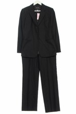 GIORGIO  ARMANI Tailleur-pantalon Dames T 48 noir-blanc cassé style décontracté