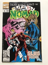 Nomad #6 The Punisher Daredevil Vintage Marvel comics High Grade