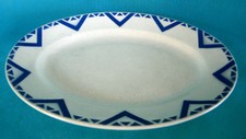 PLAT OVALE CREUX DE LA FAÏENCERIE PROCERAM 1930 *