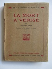 Thomas MANN - La mort à Venise - EO Ex N°242/950 Vélin de Rives 1925
