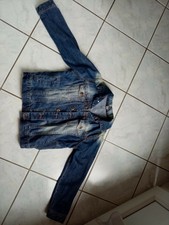 blouson en jean garçon 7/8 ans