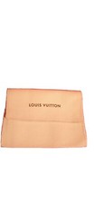 Dustbag Louis Vuitton Sac anti poussière pour bijoux 13 X 9,5 cm Authentique 