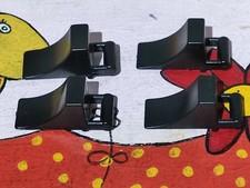 PLAYMOBIL X4 BLACK CHOCKS REMORQUE REMORQUE REF 3140 3143 3451 3529 3041 3073