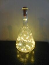 Lot de 2 Bouchons Bouteille Guirlande 2 m, 20 LED Fil Cuivre 5 couleurs au choix