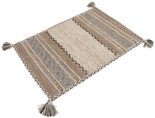 Kilim Lory tribal 100% Cotone, indiano, fatto a mano 170x120 cm