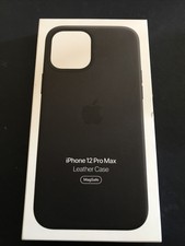 Coque en  Cuir  pour iPhone 12/12 Pro Max Black + Leather Wallet Sans Boîte Occa