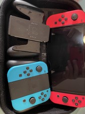 Nintendo Switch Modèle OLED HEG-001 Console Portable - 64Go - Noir/Neon...