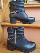 bottes bottines noires pointure 36 occasion bon état général ABLOOM