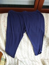 SUPERBE LEGGIN BLEU FEMME DDP TAILLE 40 95%COTON