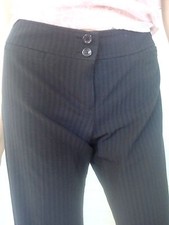 PANTALON DE MARQUE LA CITY NOIR HABILLE T 38/40 OU 14/16 ANS NEUF