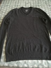 Pull homme Celio - Taille M - manches longues - gris foncé