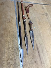 (n° 27 ) outil ancien,lot 3couteaux de poche Forgés Vintage