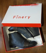 Parure femme gris clair en Cuir Cheville Bottes Taille 37 UK 5, Confortable Décontracté Chaussures