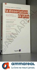 La dissertation de philo 2
