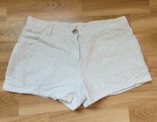 REF 84 / Short Fille Blanc Dentelle ORCHESTRA 12 Ans