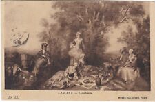 G1565 D'APRES LE TABLEAU DE LANCRET - L'AUTOMNE - PIQUE NIQUE CHAMPÊTRE 