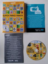 Jeu Nintendo WII U Super Mario Maker Version FR en TBE 