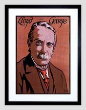 Paintings Portrait David Lloyd George Prime Minister Framed art print b12x9890