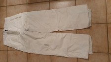 Pantalon de ski femme blanc taille 40